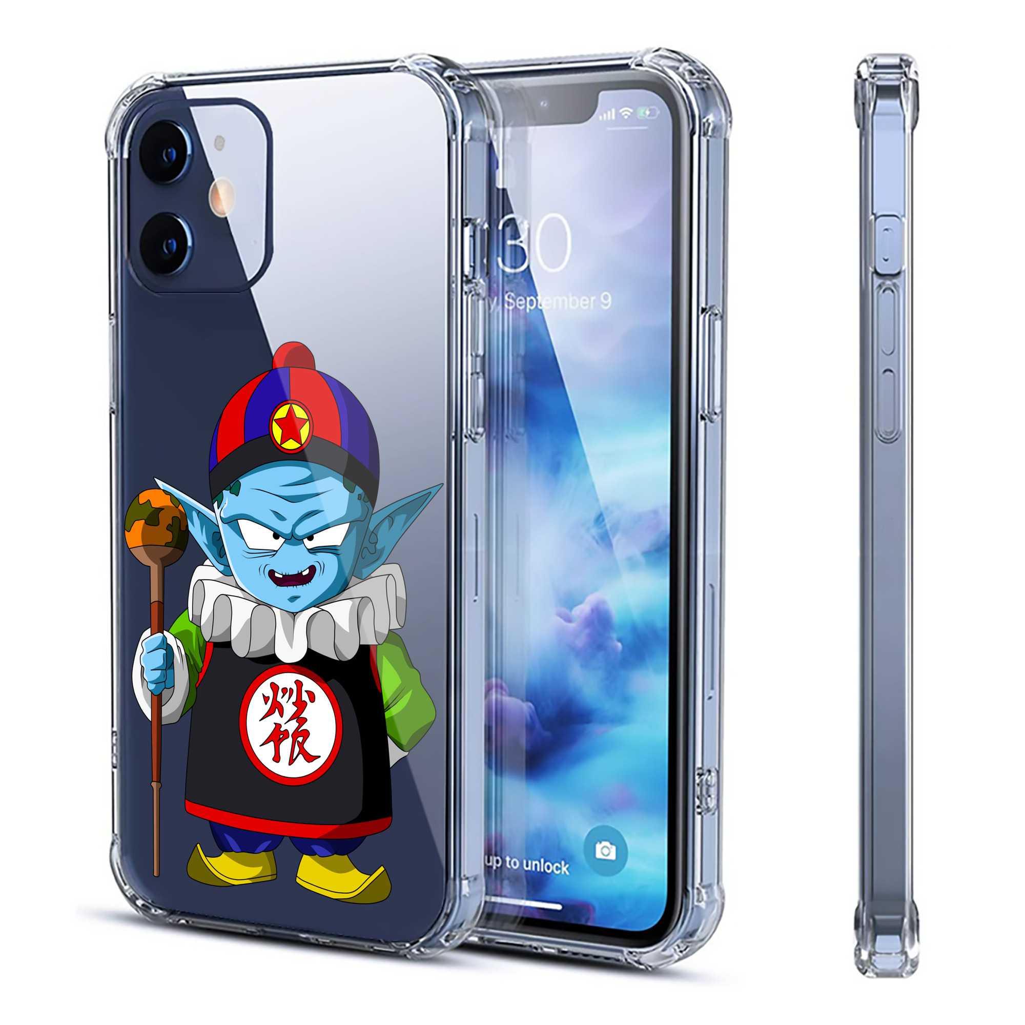 （画像用） ドラゴンボール DRAGON BALL 【iPhone 12シリーズ対応】透明スマホケース（クリアソフトケース）